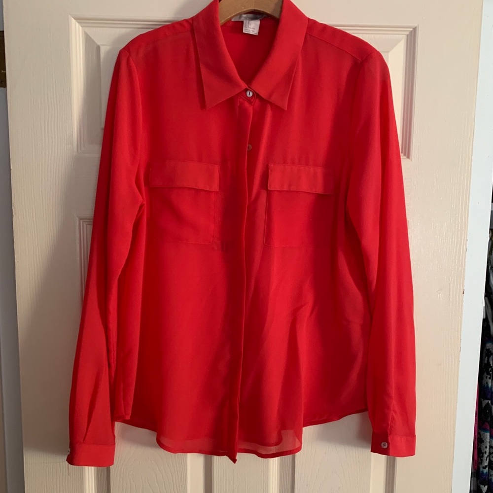 Rose Long Sleeve Blouse